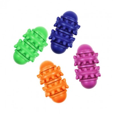 New Arrival Eco-Friendly Interesting Cute Bite Resistant Rubber Teeth Grinding Dog Toys