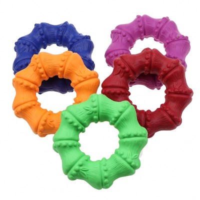 High Quality Eco-friendly Natural Rubber Teeth Cleaning Training Dog Chew Toys