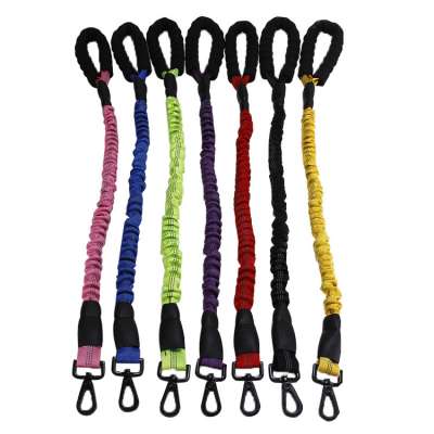 Amazon Hot Sell High Quality Anti Shock Buffer Bungee Pet Lead Dog Leash for large dogs with Control Handle