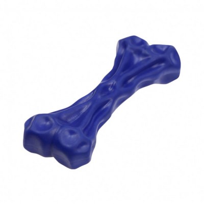 New Arrival Durable Natural Rubber Bone Shape Training Dog Chew Toy For Indoor