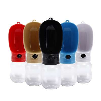 Hot Sale ABS Plastic Outdoor Pet Drinking Water Bottle Travel Portable Pet Dog Drinking One Key Water Supply Bottle